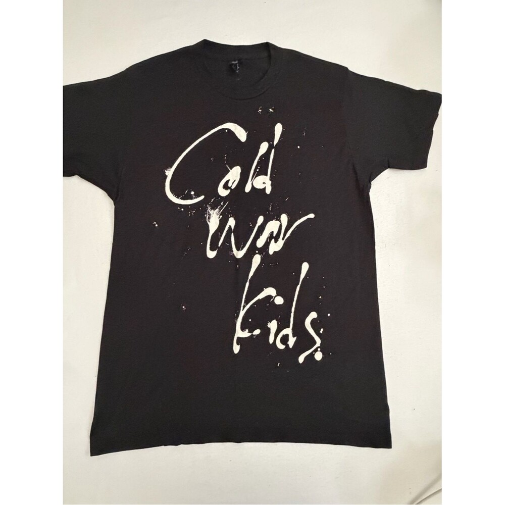 New Cold War Kids Graphic Band T-Shirt Black Men’s Medium